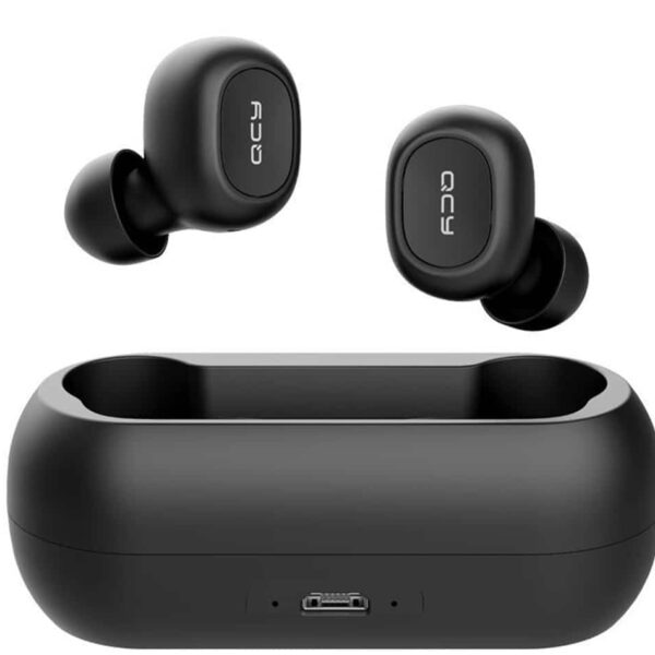 pctech.gr-QCY T1C TWS True Wireless Earbuds 5.0 Bluetooth Headphones 4hrs 6mm 380mAh
